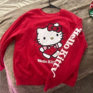Hello Kitty Red Sweatshirt